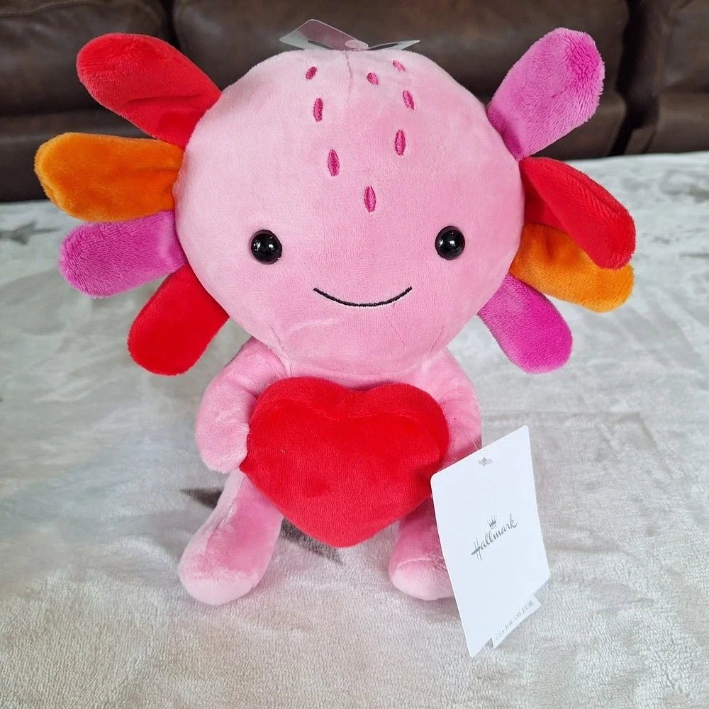 Hallmark Axolotl Valentine's Day Plush 8